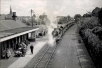 LENNOXTOWN RAILWAY STATION 1949