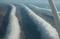 Morning Glory Cloud Burketown (Australia) From Plane