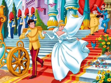 Cinderella getting married