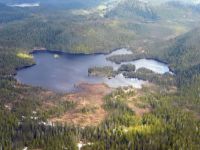 Lake Godzilla Footprint Alaska