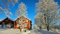 Winterday in Malingsbo