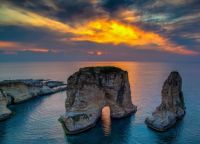 Pigeon's Rock, Raouché, Beyrouth
