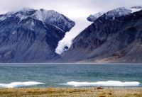 Glacier at Tanquary Fiord