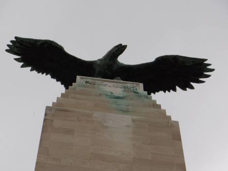 Eagle atop McDonough Monument