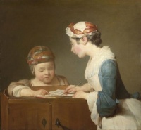 "The Young Schoolmistress"