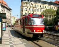School tram in Prague