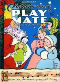 Playmate Magazine Cover  ~~  Dec. 1945