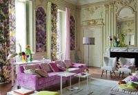 Purple Themed Living Room