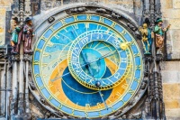 Astronomical Clock Orloj, Prague, Czech Republic