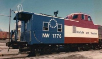 NW Bicentennial Caboose 1776