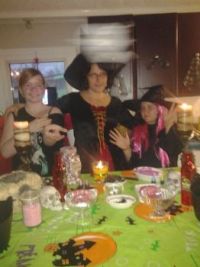 My Three Little Witches and their brew