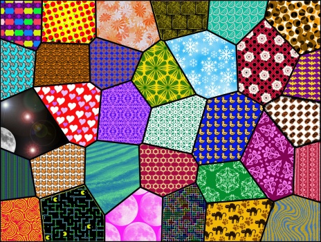 Solve Cells and patterns jigsaw puzzle online with 80 pieces