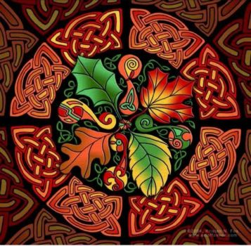 celtic autumn art
