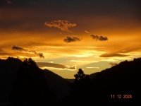 Sunset Over Queenstown NZ