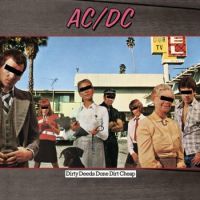 AC/DC - Dirty Deeds Done Dirt Cheap album art