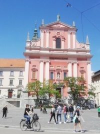 The Fransiscan Church of Annunciation - Ljubljana