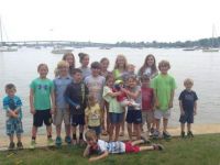 Waiting for the Blue Angels in Annapolis....