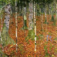 Klimt's Birch Forest