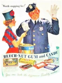 Themes Vintage ads - Beech-Nut Gum and Candy