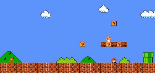 super mario world - online puzzle