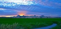 Sutter Buttes Sunset by MZ Photography