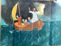 Calming the Storm on the Sea of Galilee - For Mona