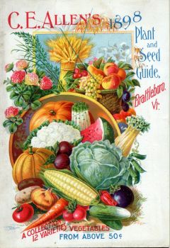 Vintage plant and seed guide