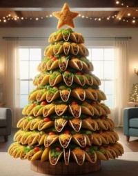 Christmas and taco Tuesday! What a great combination!