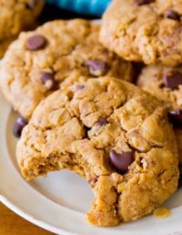 Peanut-Butter-Oatmeal-Cookies