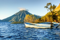 San Pedro Volcano, Lake Atitlan, Guatemala