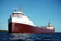 Steamship Johnstown in 1976. Roger LeLilevre