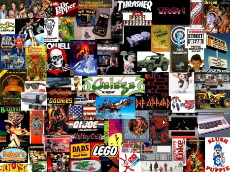 Solve 80s/90s things jigsaw puzzle online with 540 pieces
