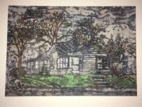 mom's house, crayon batik