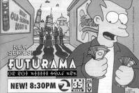 B&W Futurama Ad
