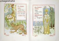 A Floral Fantasy in an Old English Garden by Walter Crane,  1899