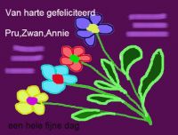Happy Birthday Zwan/Prudentia