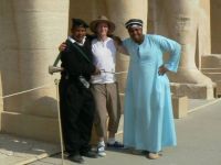 Me and 2 friendly egyptians