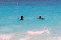it doesn't get any better than this with a son and a mom in Bermuda