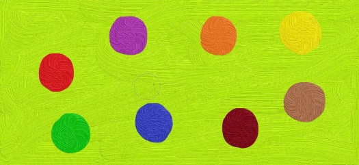 Colored spots