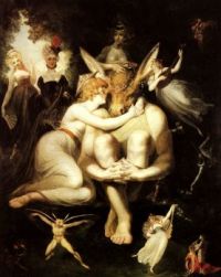 "'Mid Summer Night's  Dream", 'Titania And Bottom' By Henry Fuseli (Titania's Lover Is Turned Into A Donkey Headed Man).