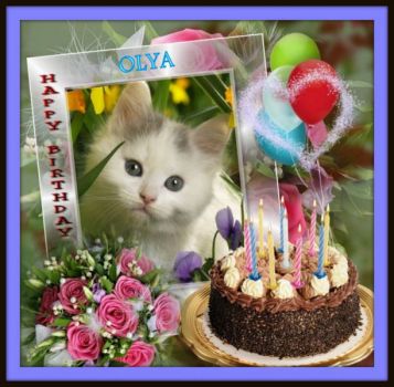 Happy birthday Olya
