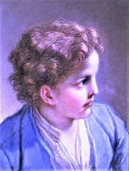 Solve Head of a Young Boy (1717) jigsaw puzzle online with 130 pieces