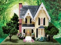 Front View of A Doll Cottage