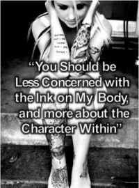 Be More Concerned About The Character Within!!!
