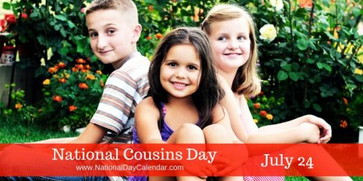 Solve Today Is National Cousins Day!! jigsaw puzzle online with 15 pieces