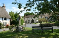 Ashbury Village in Oxfordshire, UK