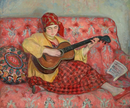 Nono à la guitare (Nono on the guitar)