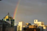 Rainbow over Chatswood Australia