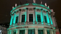 Cultuurhuis in green with corona-lockdown