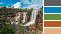 Muralha Falls, Chapada dos Veadeiros National Park, Brazil